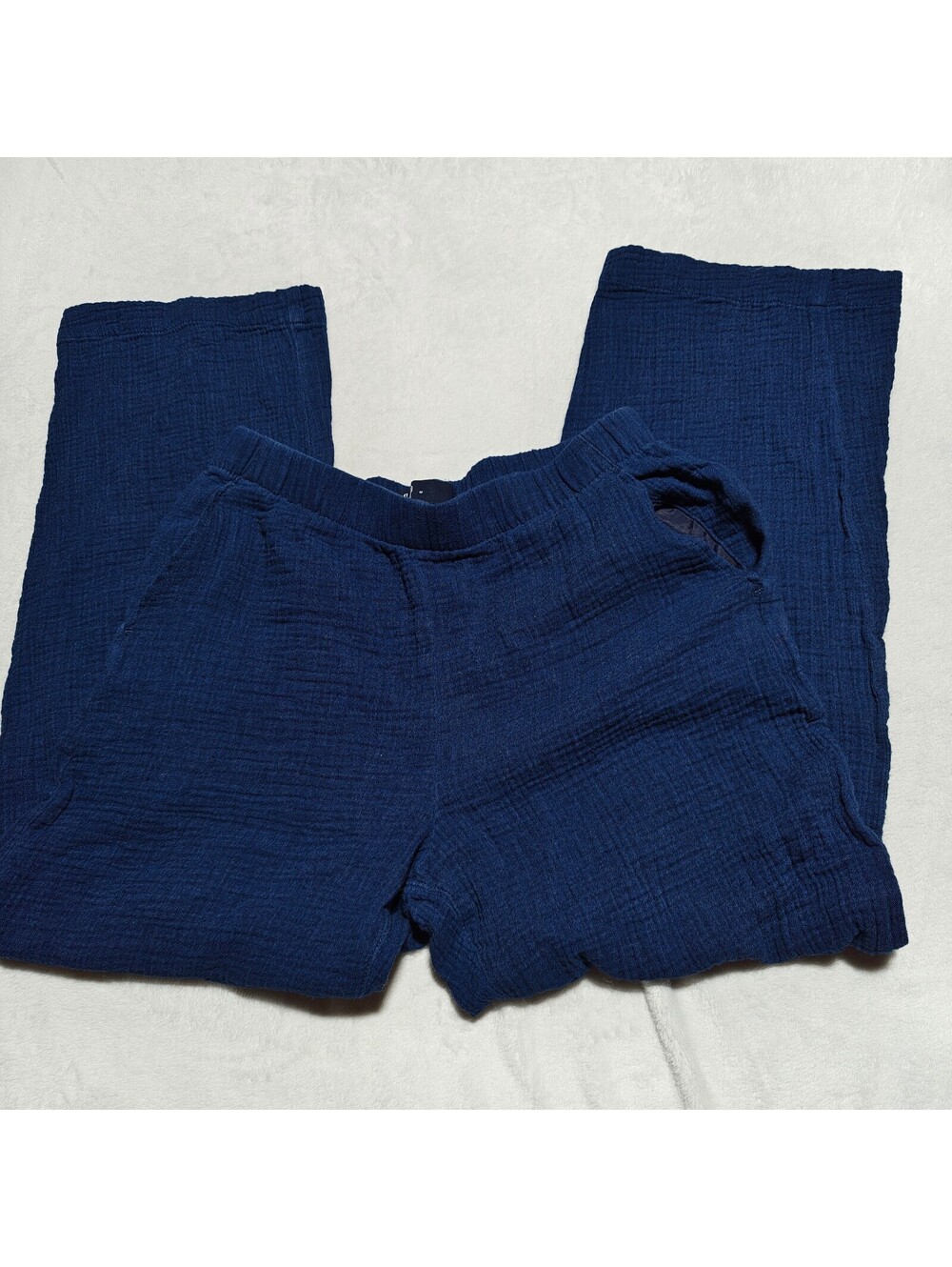 Gap high waisted wide legged cotton pants